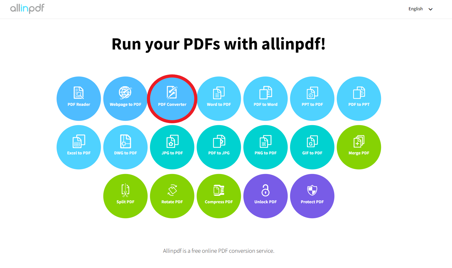 PDF HWP 변환 방법- 사이트 이용